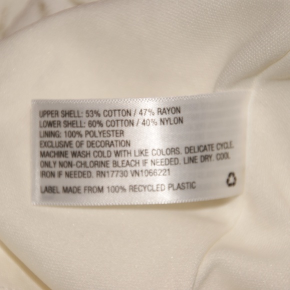 New ISABEL MATERNITY Long Sleeve Lace Babydoll Top - Picture 6 of 8